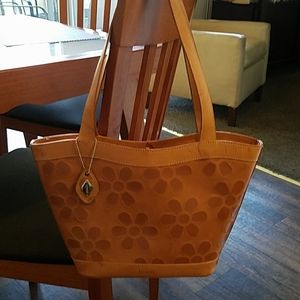 I santi leather bag